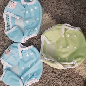 3 Kawaii cloth diaper covers